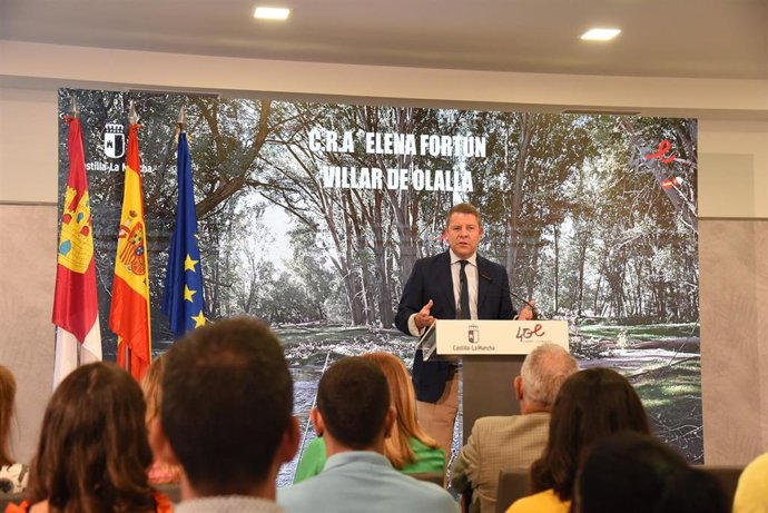 El presidente de Castilla-La Mancha, Emiliano García-Page