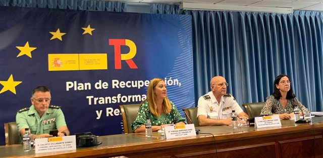 Rueda de prensa de la delegada del Gobierno sobre los datos de plantillas de Policía Nacional y Guardia Civil.