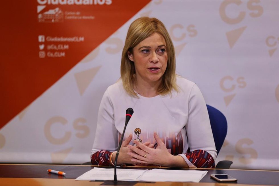La líder de Cs en Castilla-La Mancha, Carmen Picazo