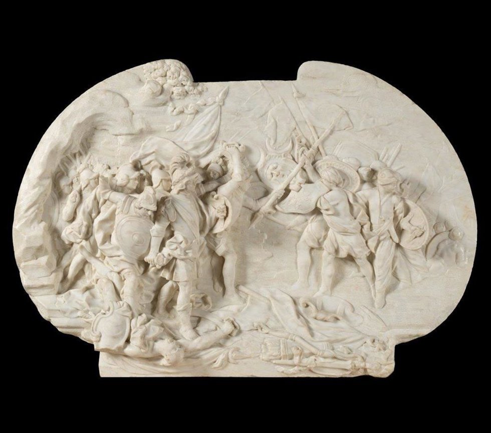 Imagen de la batalla de Covadonga.