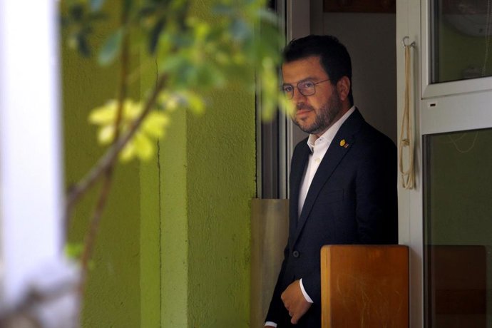 El president de la Generalitat, Pere Aragons