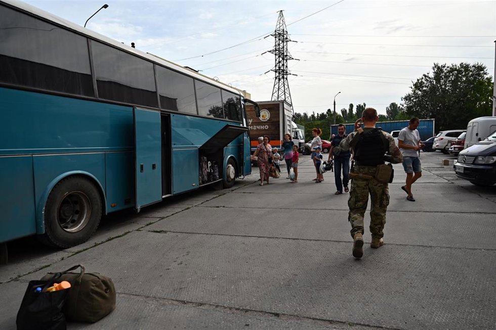 Desplazados de Ucrania en Jersón