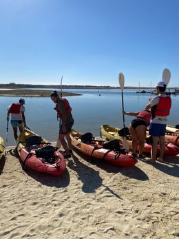 Actividades de turismo acuático de la Diputación de Badajoz