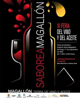 Cartel 'Saborea Magallón'.