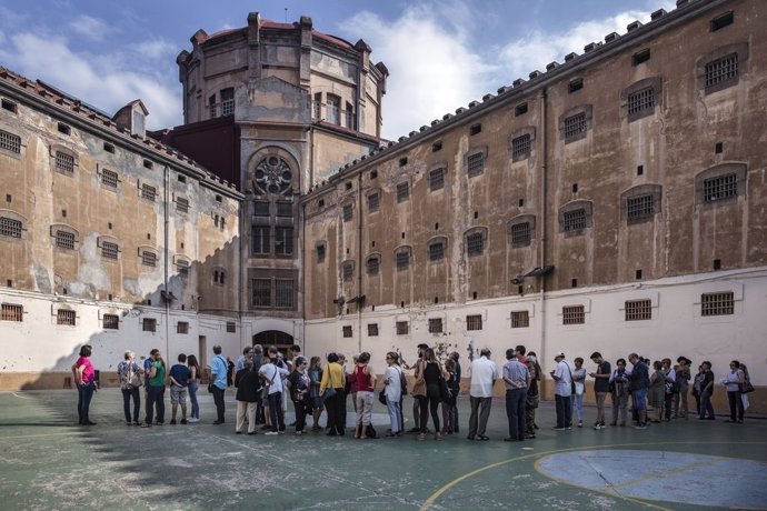 Pati de l'antiga presó la Model de Barcelona