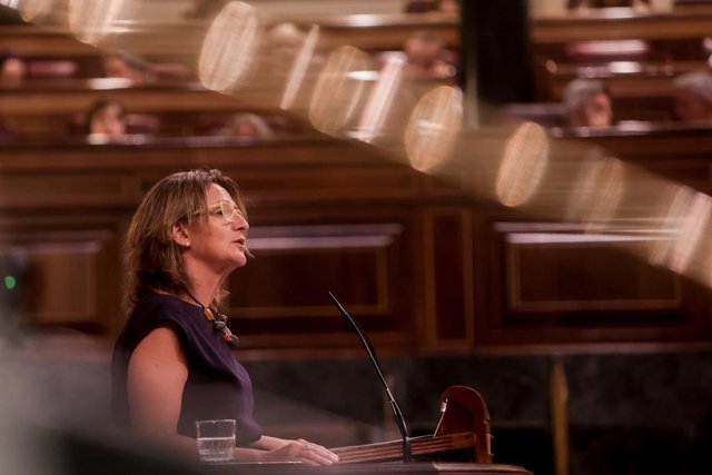 La vicepresidenta tercera i ministra per a la Transició Ecològica i el Repte Demogràfic, Teresa Ribera