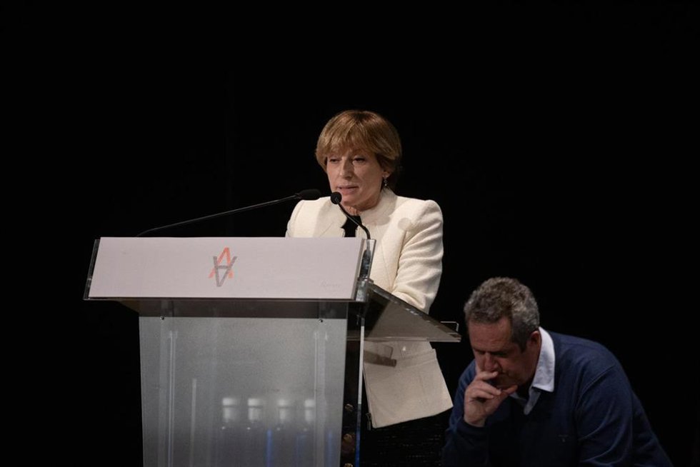 Archivo - La expresidenta del Parlament y dirigente de ERC Carme Forcadell. ARCHIVO.