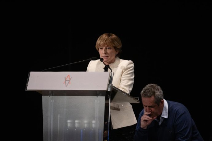 Archivo - L'expresidenta del Parlament i dirigent d'ERC Carme Forcadell