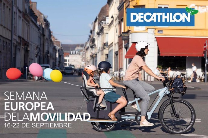 Decathlon celebra la Semana Europea de la Movilidad con un amplio programa de actividades.