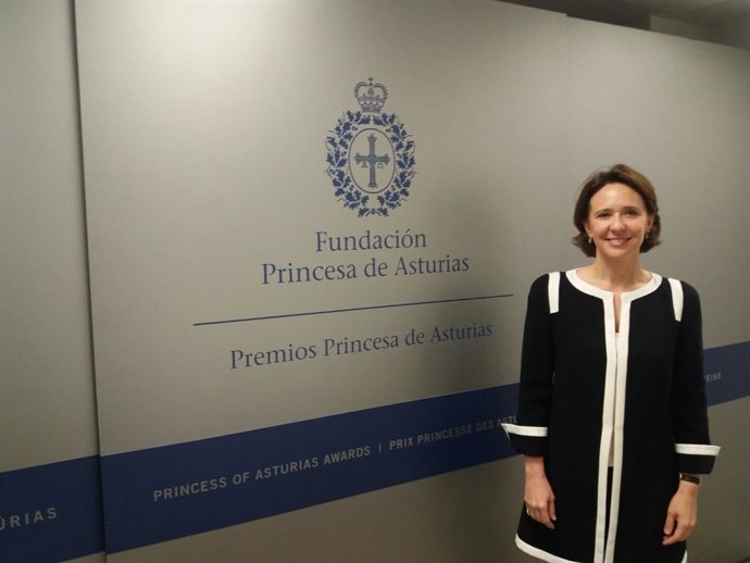 Archivo - La directora de la Fundación Princesa de Asturias, Teresa Sanjurjo.