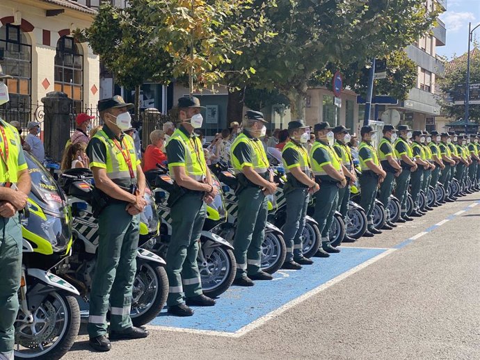 Dispositivo especial de la Guardia Civil por la Vuelta Ciciclista a España