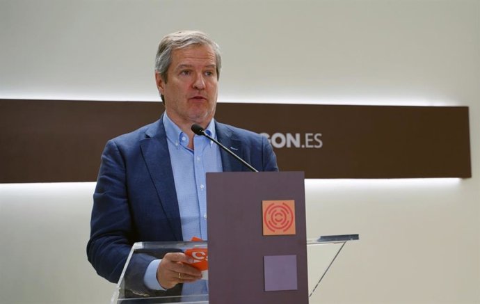 Archivo - El coordinador autonómico de Ciudadanos en Aragón y portavoz de la formación liberal en las Cortes autonómicas, Daniel Pérez Calvo.