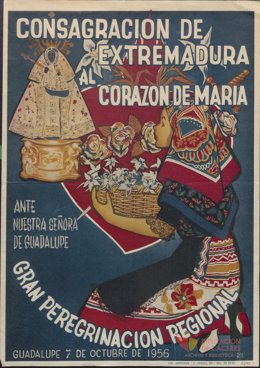 Cartel de la consagración de la Virgen de Guadalupe