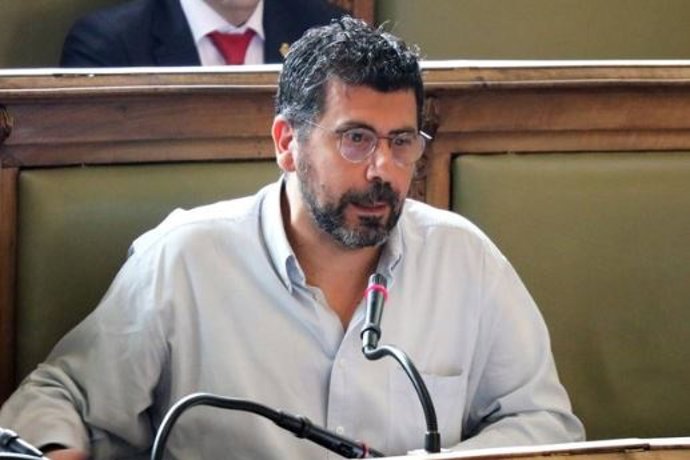 El concejal de Valladolid Toma la Palabra, Alberto Bustos.