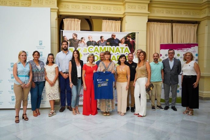 Presentación de la XIV Caminata Solidaria