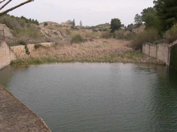 El embalse de Argos, ubicado en la comarca del Noroeste