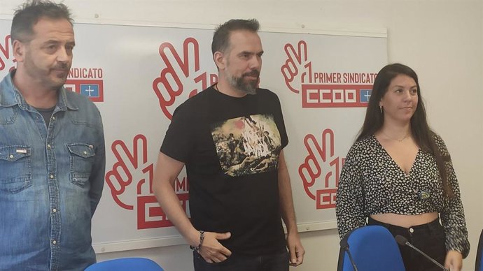 José Manuel Zapico, en el centro