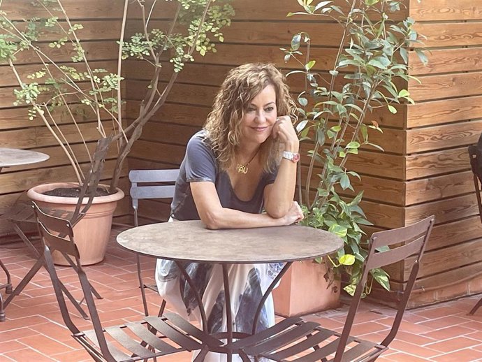 La escritora Maria de la Pau Janer