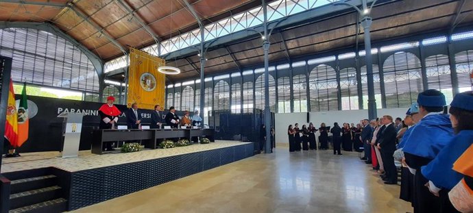 Acto de apertura del curso 2022-2023 en la Universidad de Extremadura
