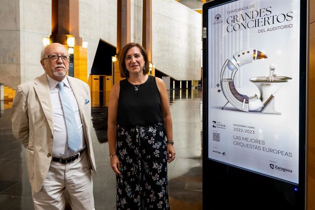 Rueda de prensa de presentación del programa para la nueva Temporada de Grandes Conciertos del Auditorio de Zaragoza