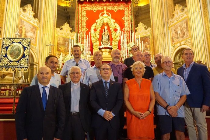 El Ayuntamiento de Málaga participa en la remodelación del altar de cultos de la patrona de la ciudad