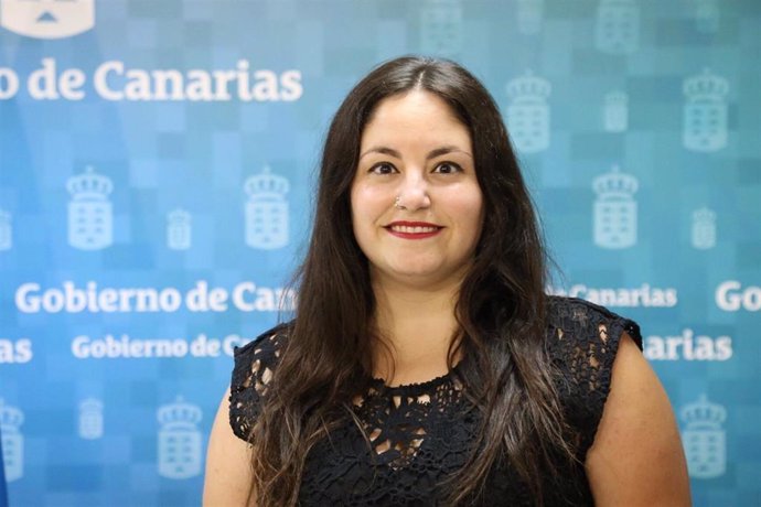 Archivo - Laura Fuentes, secretaria general de Podemos Canarias