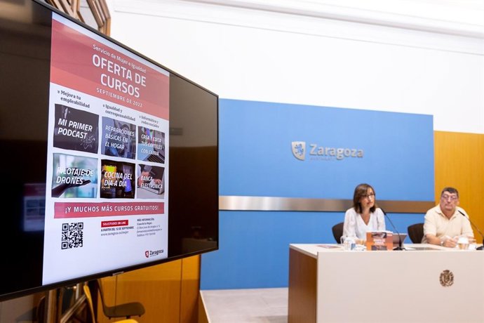 Presentación de los cursos de Casa de la Mujer de Zaragoza