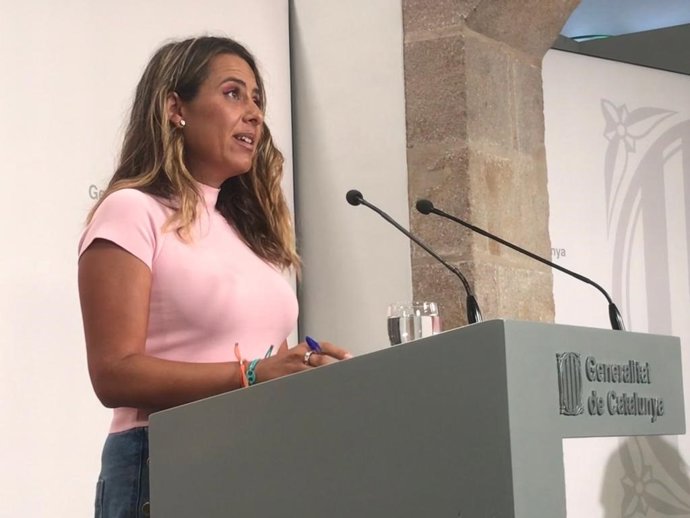 La portavoz del Govern, Patrícia Plaja