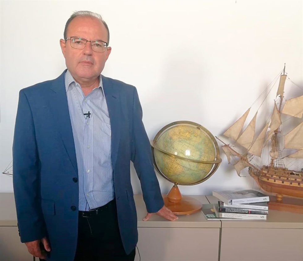 El profesor David González Cruz, catedrático de Historia Moderna de la Universidad de Huelva.