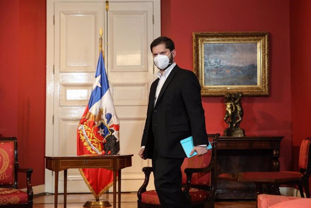 El presidente de Chile, Gabriel Boric