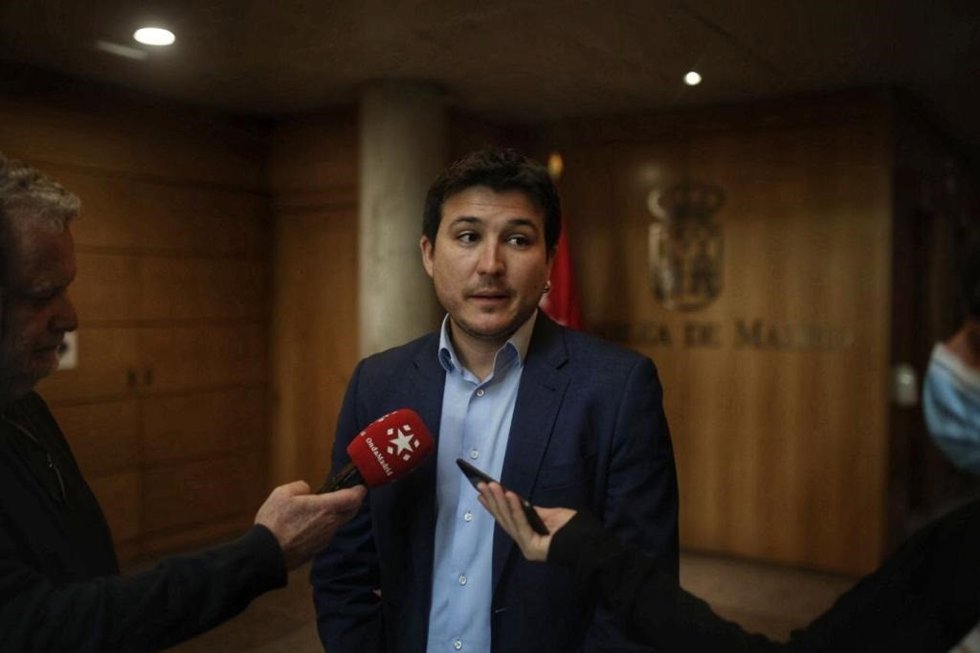 Archivo - El diputado de Más Madrid y senador Pablo G. Perpiny