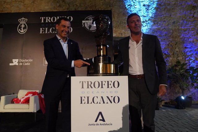 Nota De Prensa. Moreno Señala Que El Trofeo Oceánico Juan Sebastián Elcano Simboliza El Espíritu Del Entusiasmo, La Valentía Y La Superación