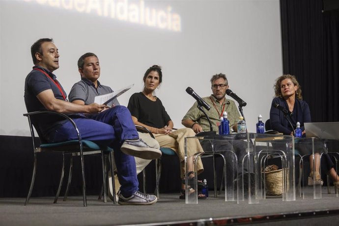 Participantes en la mesa redonda centrada en Córdoba como plató de cine.