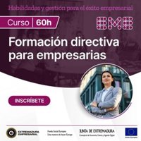 Un total de 60 empresarias extremeñas participarán en un curso de la Junta sobre formación directiva