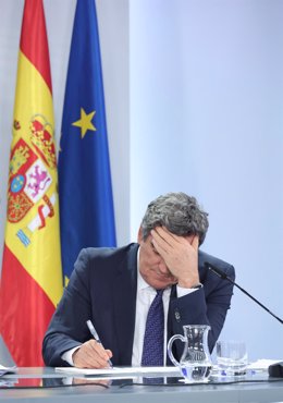 Archivo - El ministro de Inclusión, Seguridad Social y Migraciones, José Luis Escrivá
