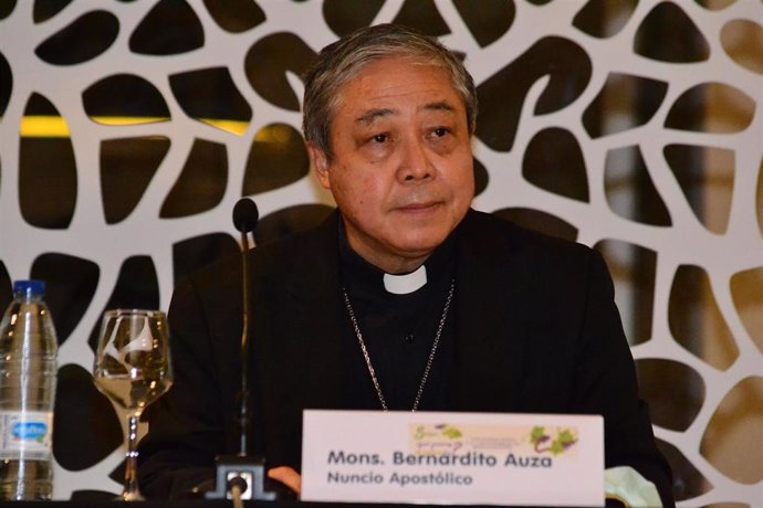 Archivo - El nuncio del Papa en España, Bernardito Auza.