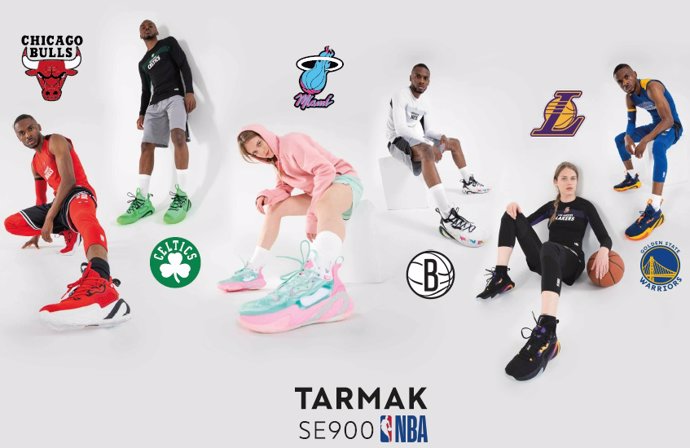 Decathlon y Tarmak presentan su segunda colección de la NBA.