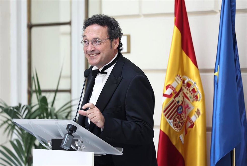 Álvaro García Ortiz en su toma posesión como nuevo fiscal general del Estado.