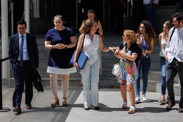 Archivo - La abogada de "Solidaridad" en la causa como acusación popular por el desvío de fondos de UGT, Marta Castro.