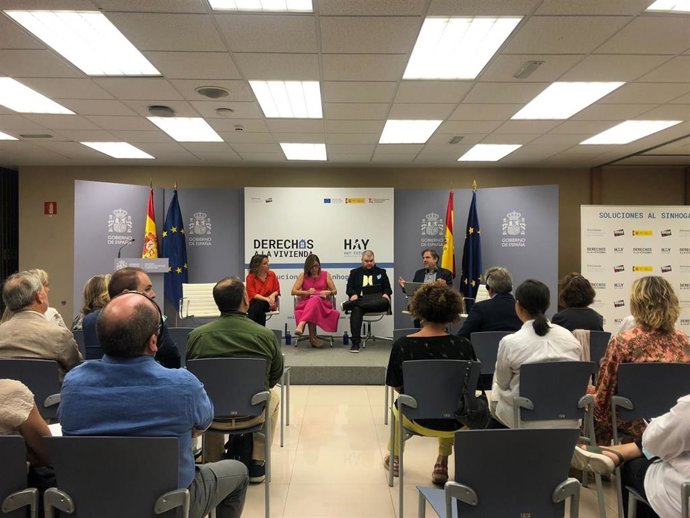 Imagen de las jornadas de presentación de los proyectos de innovación 'Derechos a la vivienda' y 'H4Y futuro'