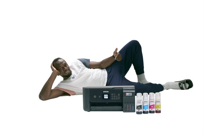 Epson and Usain Bolt renew partnership to promote cartridge-free printing across Europe
