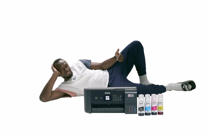 Epson and Usain Bolt renew partnership to promote cartridge-free printing across Europe