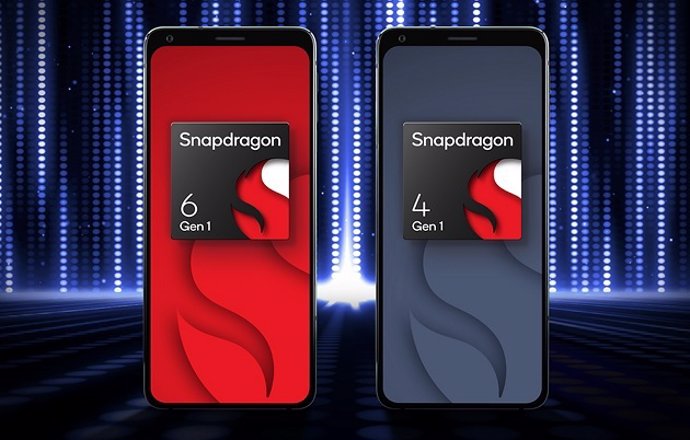 Los nuevos procesadores de Qualcomm, el Snapdragon 6 y el Snapdragon 4 Gen 1.