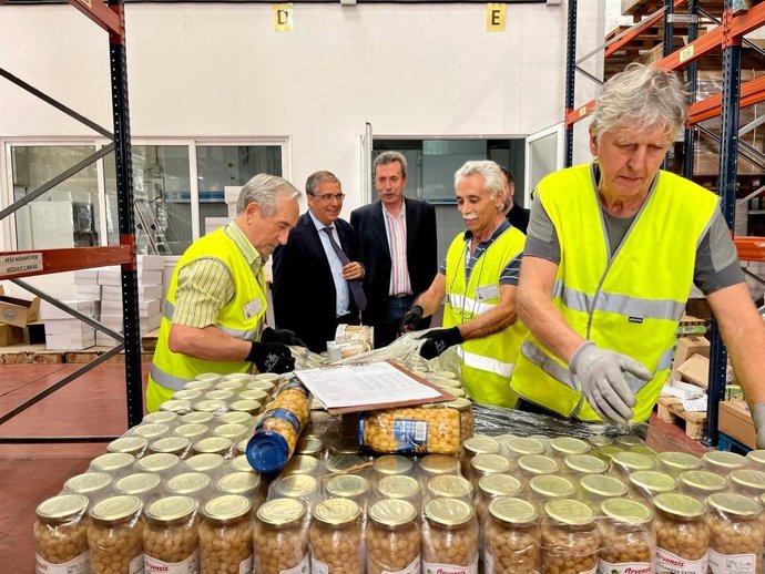 La Rioja y el Banco de Alimentos renuevan su compromiso con el programa de atención a las necesidades alimentarias