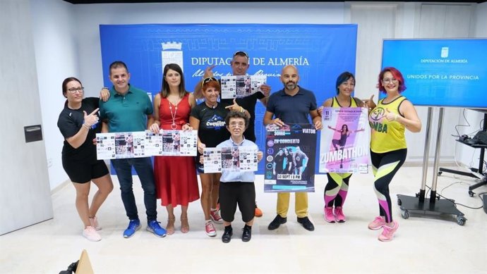 Presentación del reto solidiario '50 horas non stop ciclo indoor'.