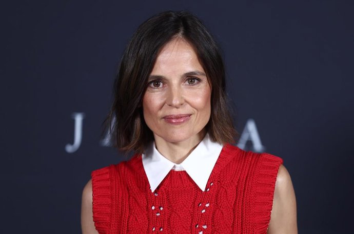La actriz Elena Anaya posa durante el photocall de la presentación de la película La Jaula