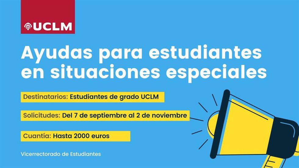 Cartel de las ayudas.