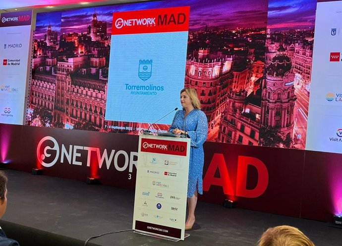 La alcaldesa de Torremolinos, Margarita del Cid, en la jornada inaugural de Gnetwork360