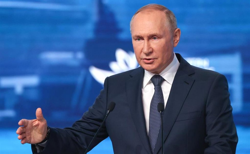 Vladimir Putin, presidente de Rusia