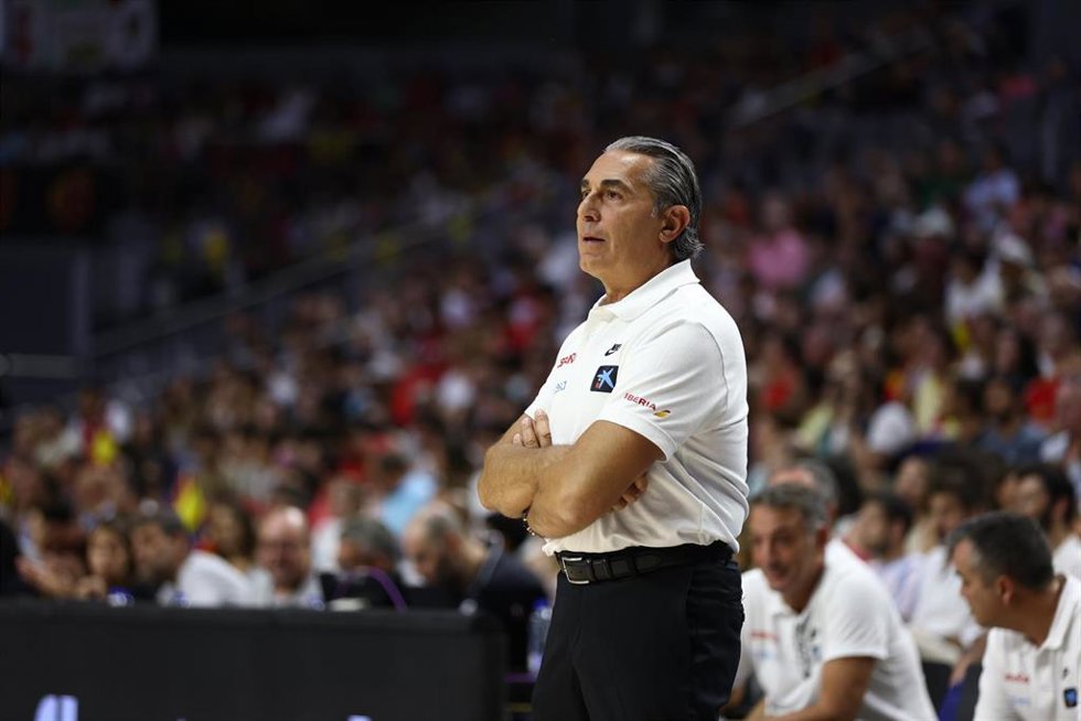 El seleciconador nacional de baloncesto, Sergio Scariolo.